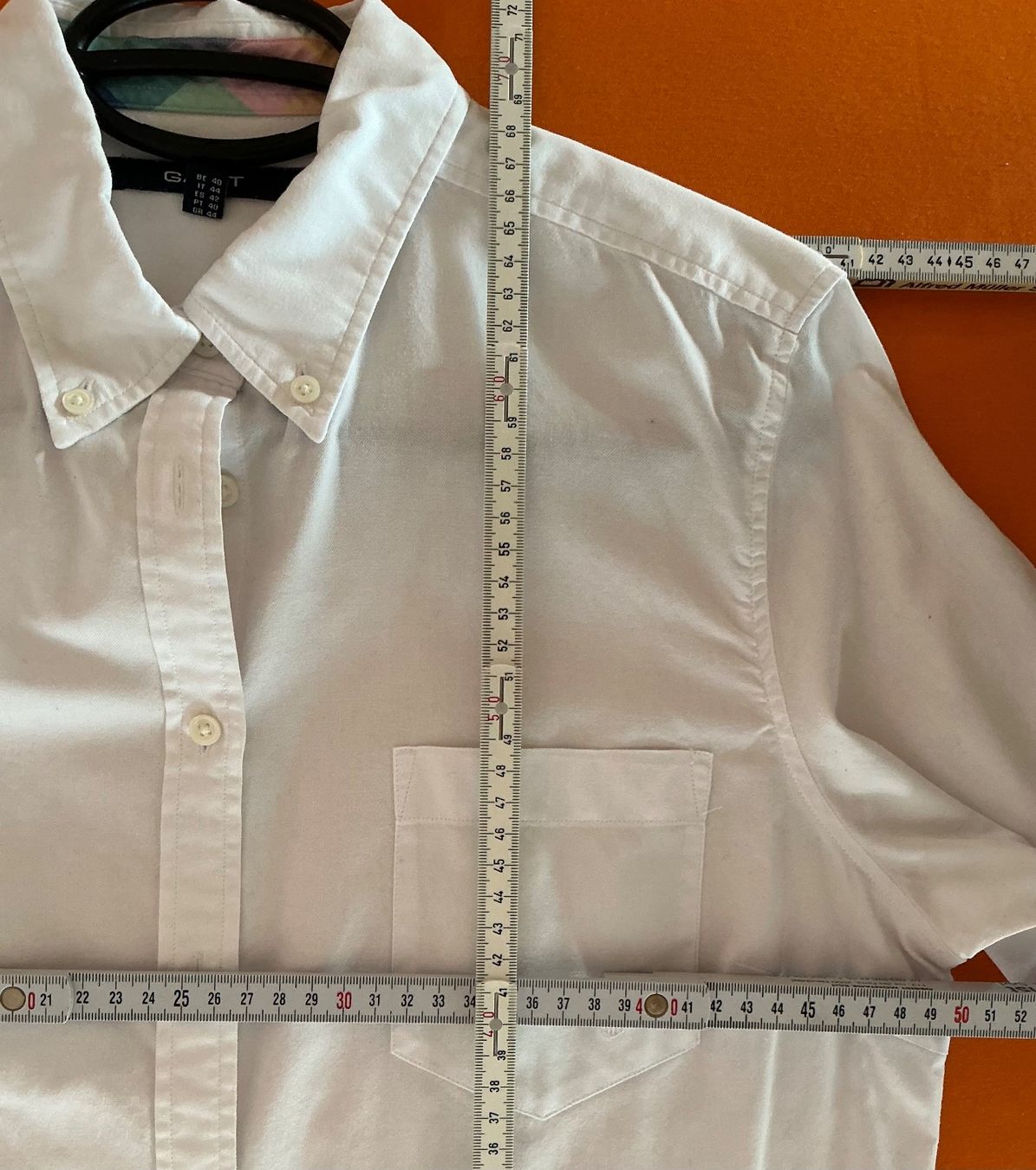 Gant Camicette: Weiße Gant Damenbluse, 100% Baumwolle, CH Gr. 40 – Usato da Cormondrèche venduto da fra_gn5t 5