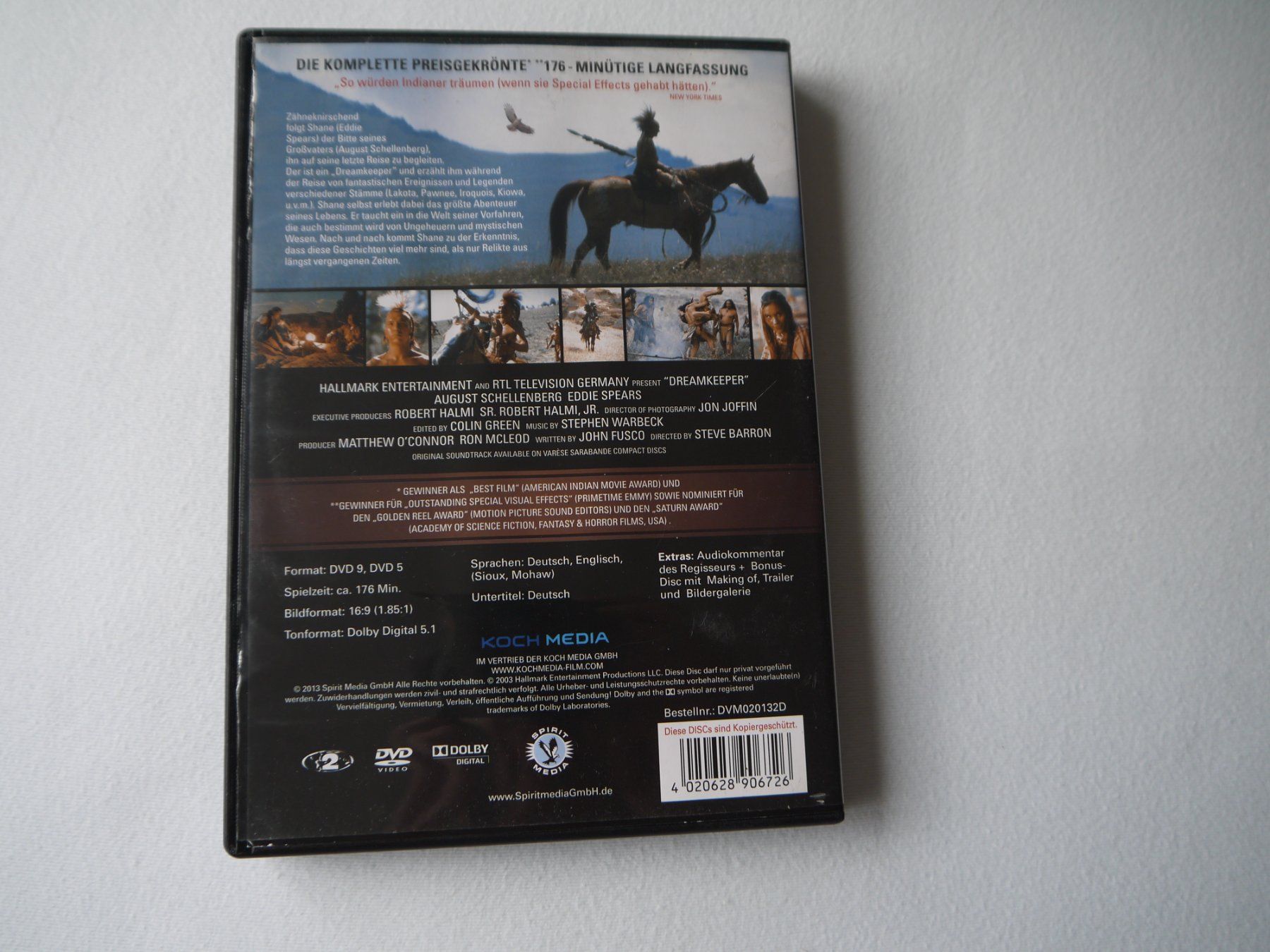 Alle DVDs: Dreamkeeper(2003) - Langfassung – Gebraucht aus Hagendorn von Blaf 2