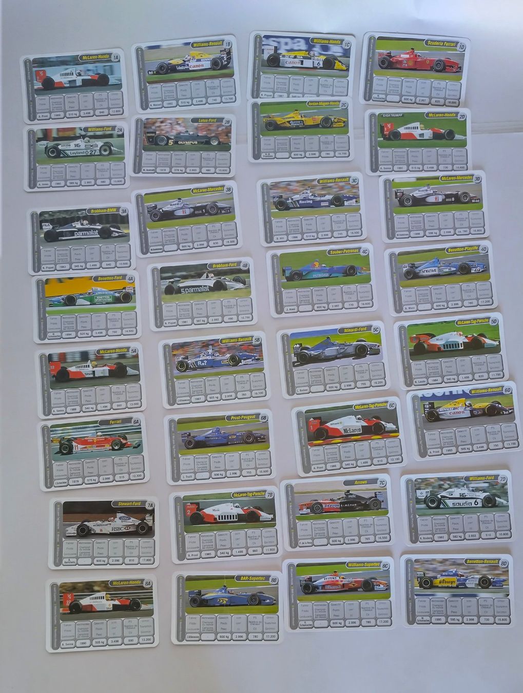 Giochi: FedEx Auto Quartett - Rennwagen / Ohne Deckblatt ab Fr. 4.- – Usato da Bellach venduto da JingleJerry 2