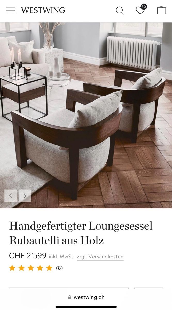 Eichholtz Sessel: Marke EICHHOLTZ - Chair Rubautelli – Gebraucht aus Zürich von R1908 4