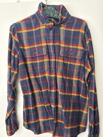 Patagonia Flanellhemd kariert Bio-Baumwolle Grösse M