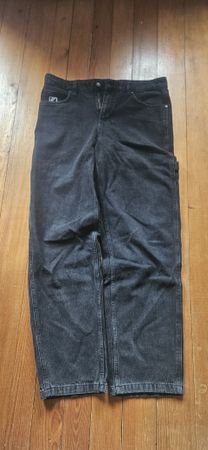 Karl Kani Jeans Hose Baggy Fit Gr. M Schwarz Vintage 90er 