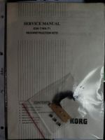 Korg T1,2,3 Serie Reconstruction Kits EXK-T/WK-T1
