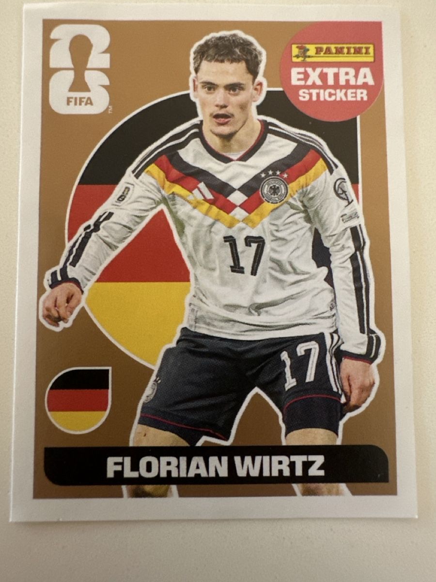 Panini Carte collezionabili: Florian wirtz Bronze extra Sticker – Nuovo (secondo la descrizione) da Unterengstringen venduto da drw_9d5y