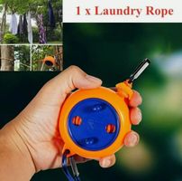 Tragbare Wäscheleine Camping outdoor 10meter einziehbar