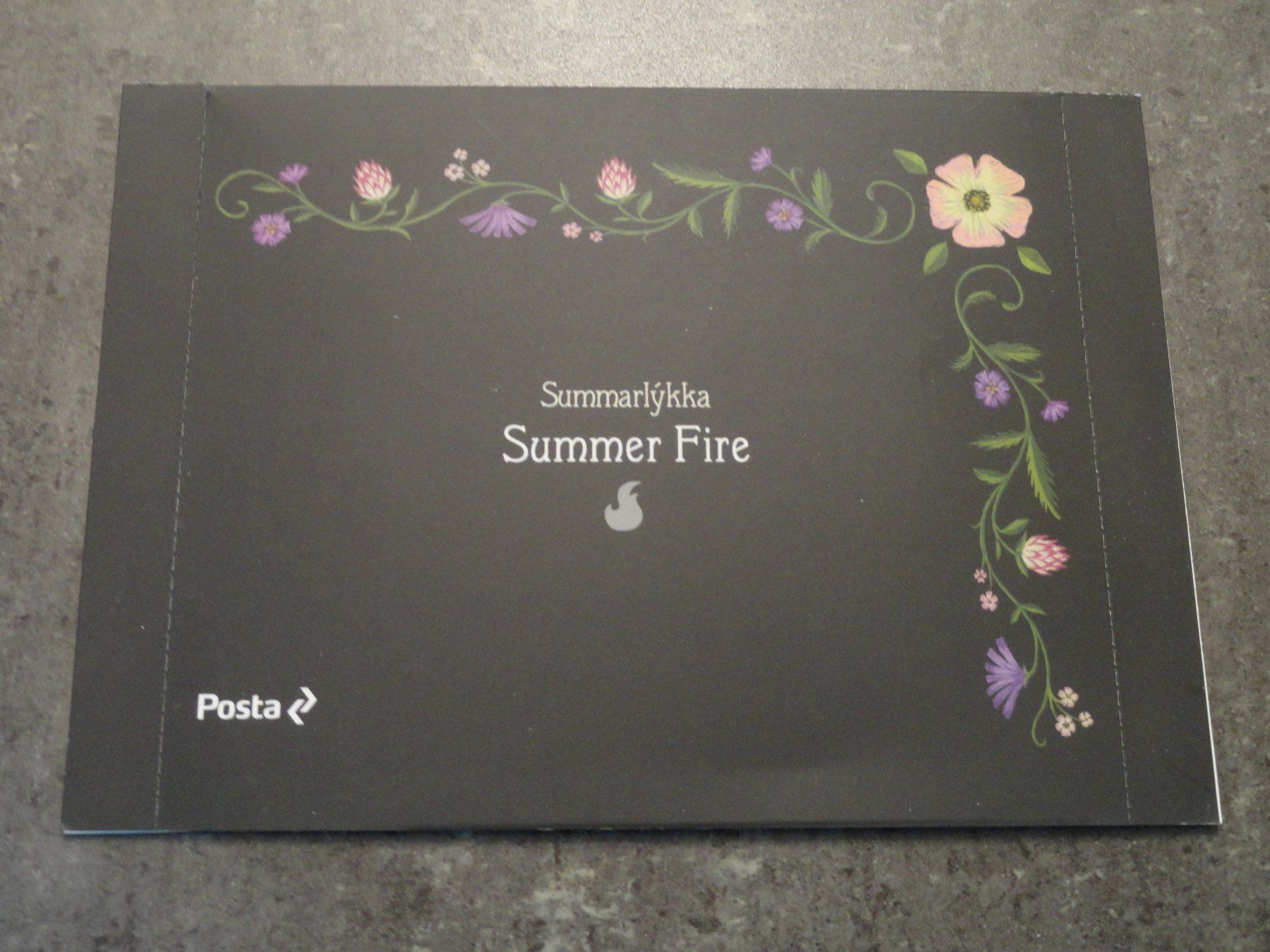 Alle Briefmarken: erste CRYPTO STAMP der Faröer: FOUR SEASONS SUMMER FIRE – Neu (gemäss Beschreibung) aus Dagmersellen von dribbeldrago10 1