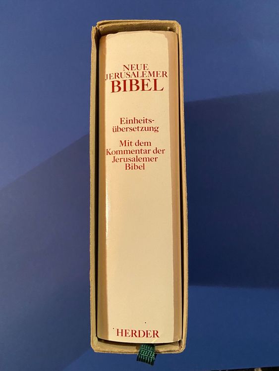 Bibel Neue Jerusalemer Bibel Kaufen auf Ricardo