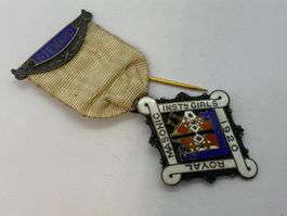 FREIMAURER Abzeichen Royal Masonic Inst. GIRLS /// E988