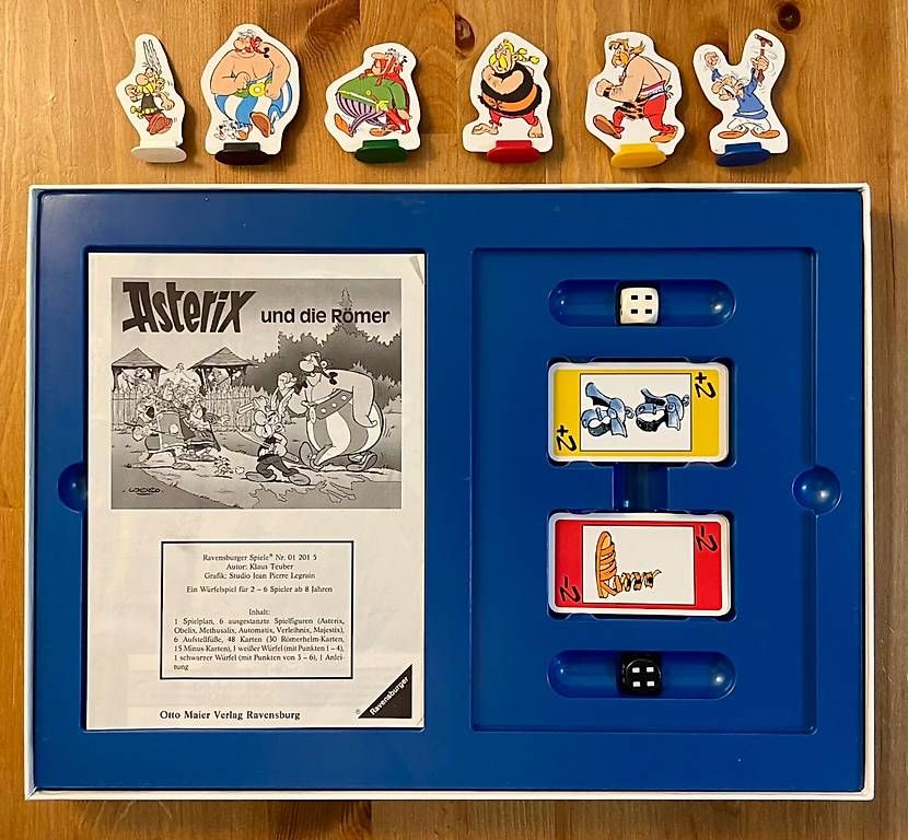 Ravensburger Giochi: Asterix und die Römer Spiel Ravensburger 1990 – Usato da Gümligen venduto da VIN-TAGE-ZONE 1