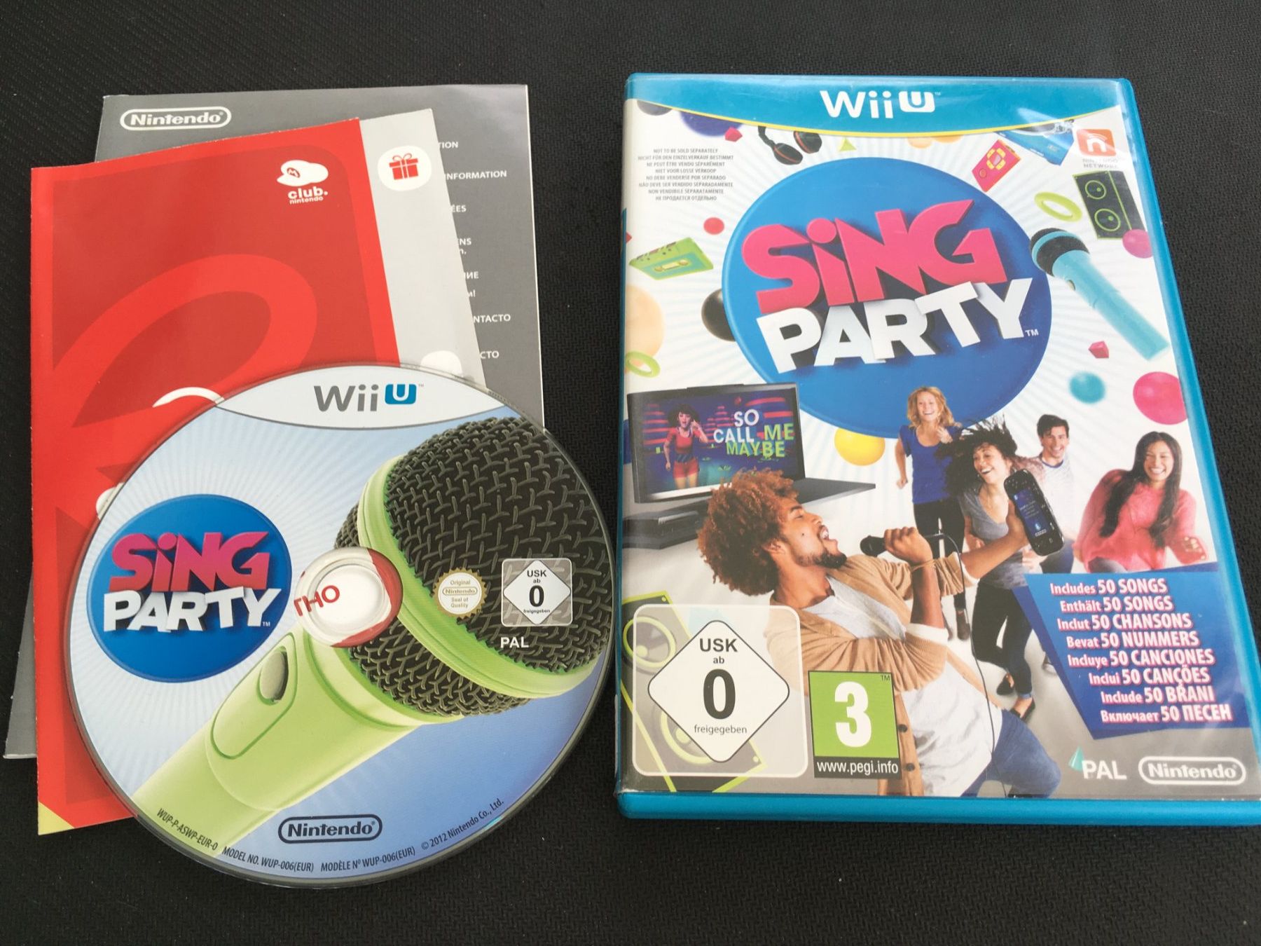 Nintendo Giochi: Sing Party - Nintendo Wii-U – Usato da St.Gallen venduto da Punktchen01