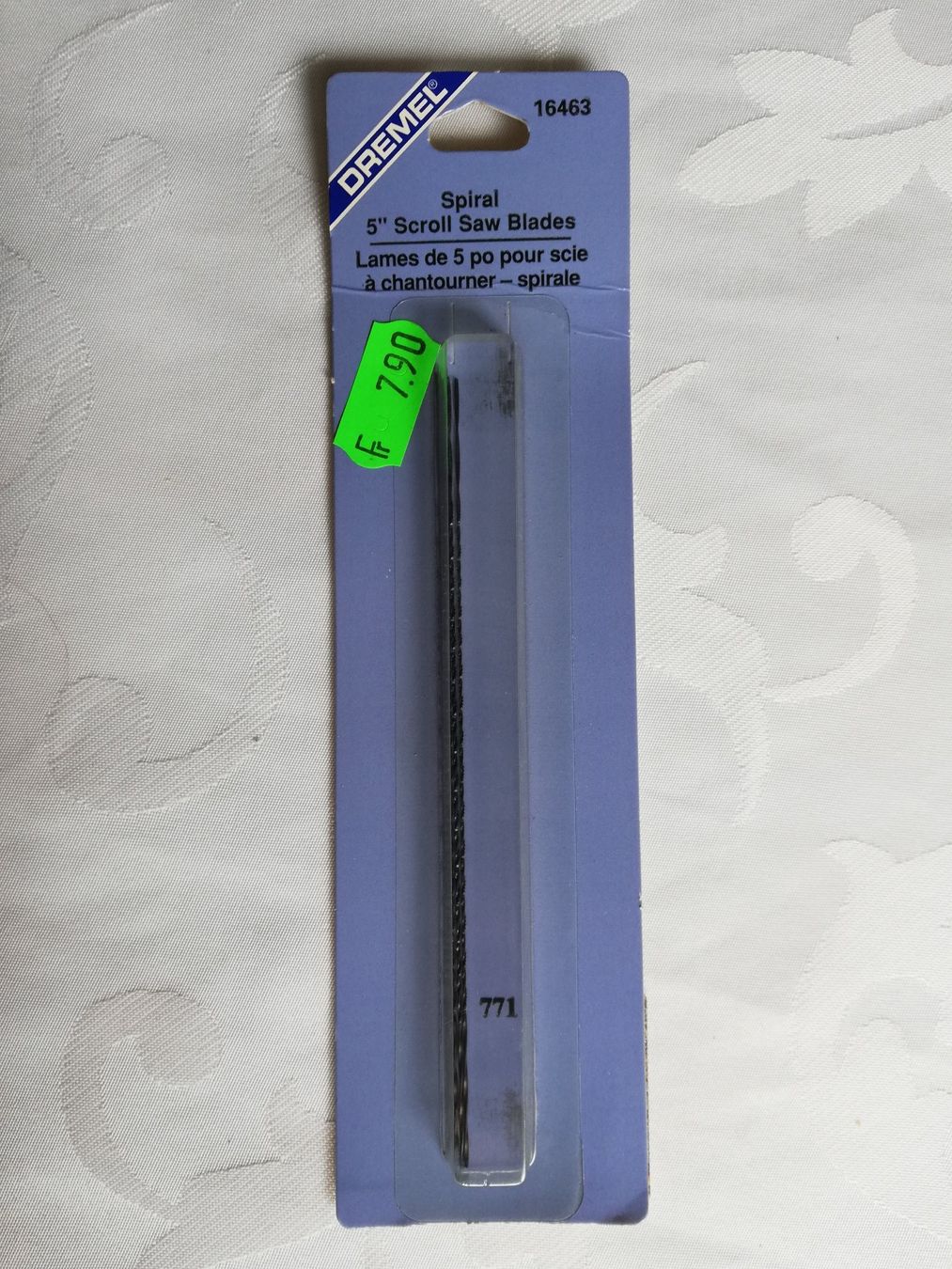 Modellismo RC: DREMEL Spiral 5" Scroll Sägeblätter – Nuovo e nell'imballaggio originale da Witterswil venduto da ushornet