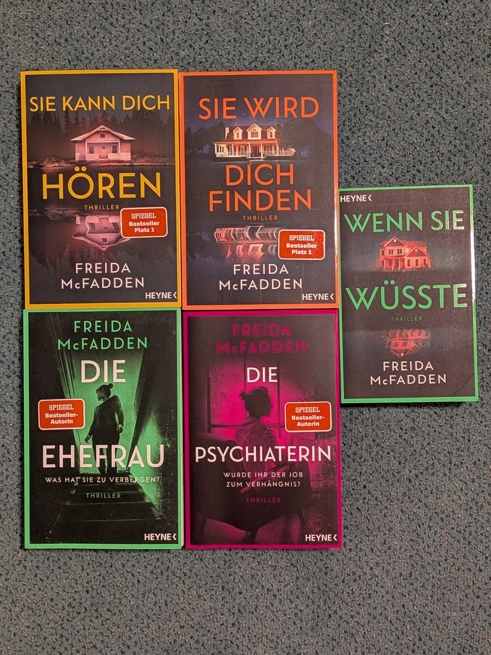 Libri: Bücherpaket von Freida McFadden – Nuovo (secondo la descrizione) da Wädenswil venduto da Mamacita60