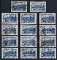 1914-1931 Rütli, neue Zeichnung NR 178 gute Werte gest.
