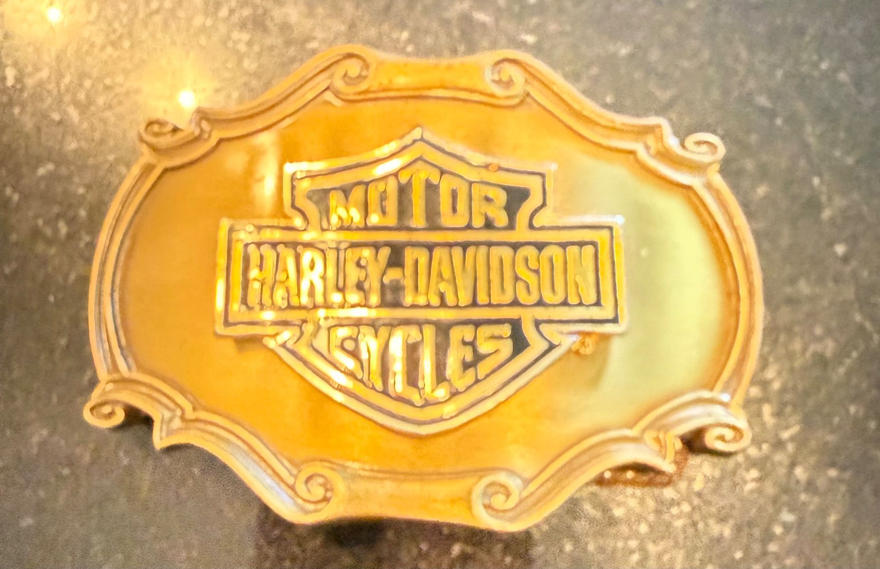 Fibbie per cinture: Goldige Harley-Davidson Gürtelschnalle – Usato da Buchs AG venduto da Rocky0107