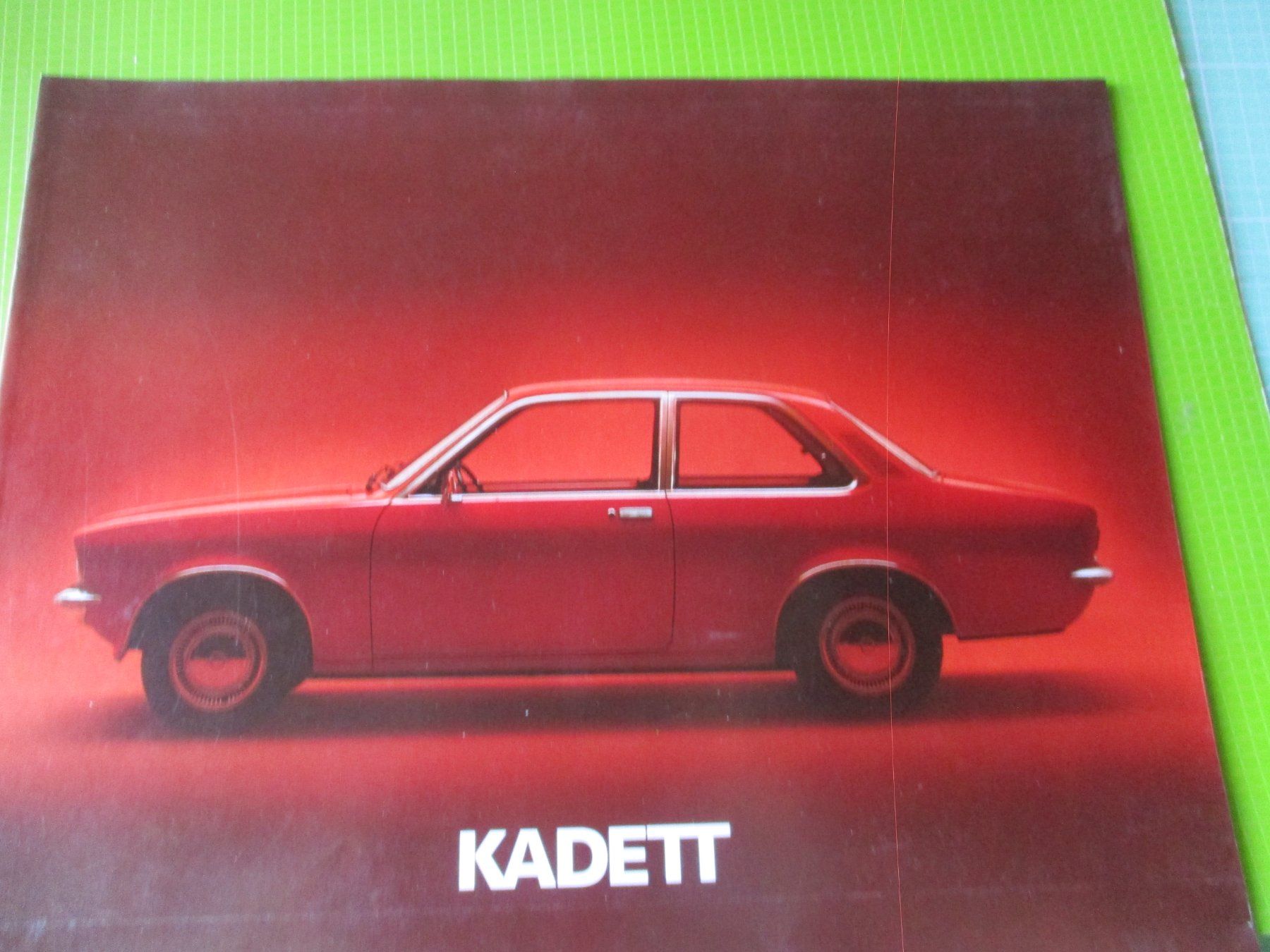 Opel Documenti: Opel  Kadett Prospekt 1973 – Usato da Ottikon Gossau ZH venduto da hokuspokus