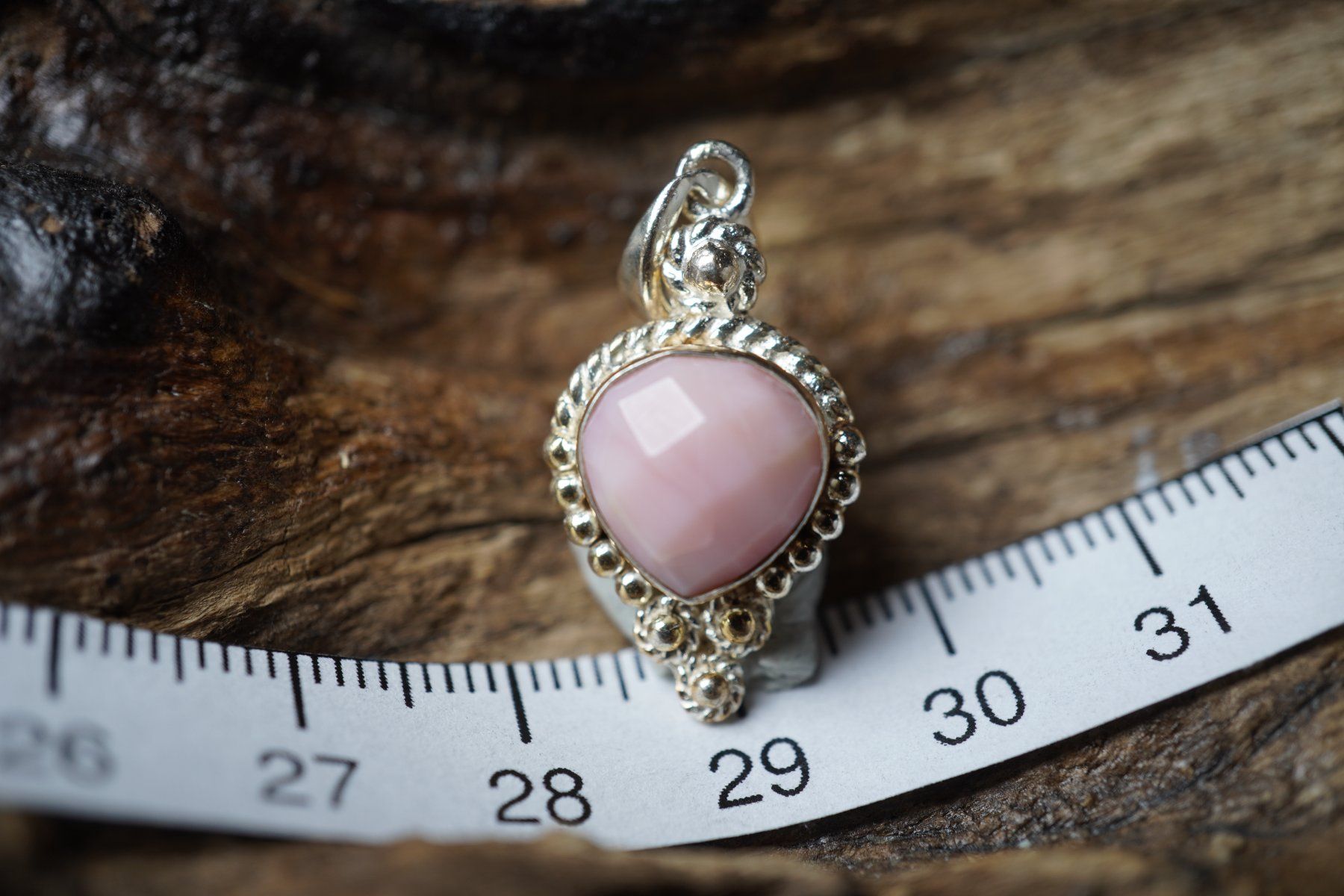 Ciondoli: Opal Rosa      Facettiert    Anhänger   925 Silber – Nuovo e nell'imballaggio originale da Balgach venduto da top_silver 2