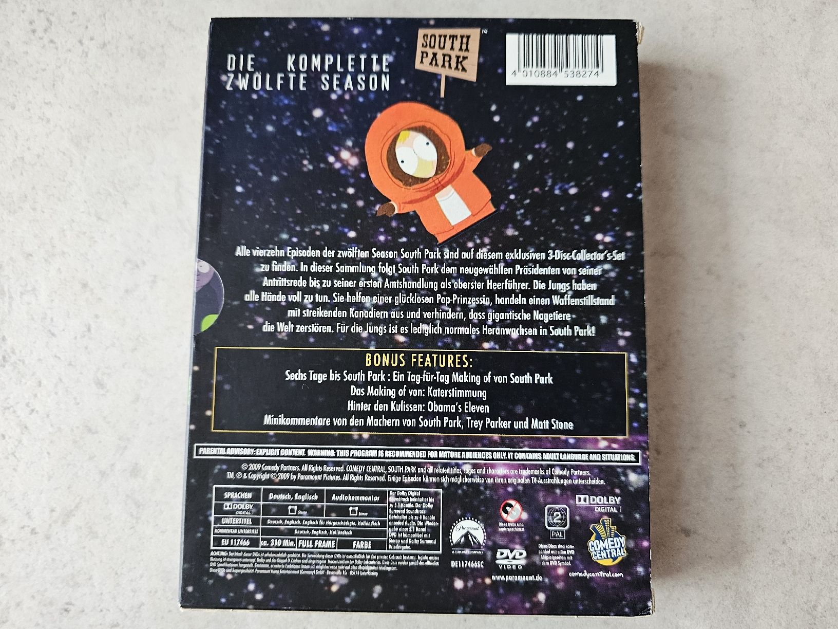 Tutti i DVDs: South Park  -  Komplette 12 Staffel – Usato da Schneisingen venduto da backstore24 1