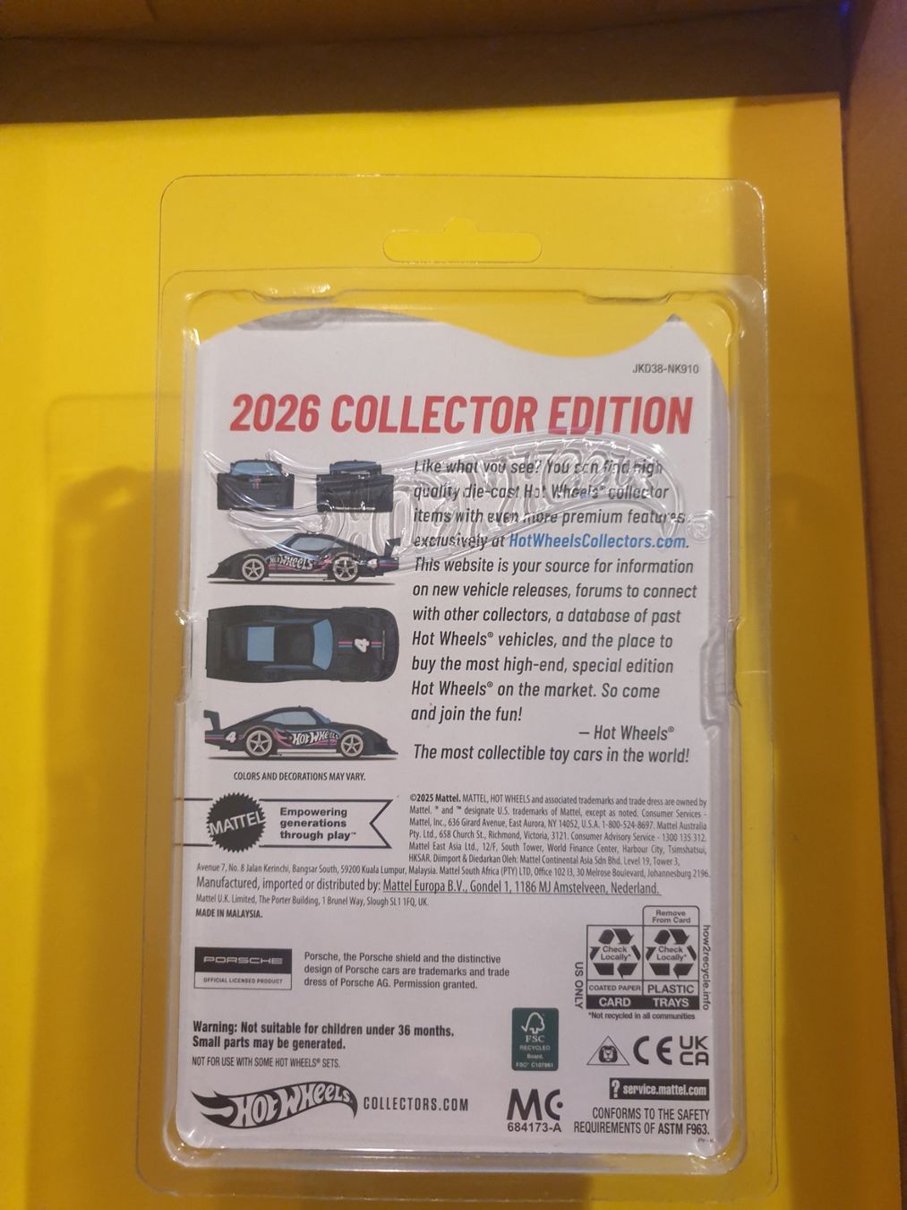 Hot Wheels Modellini d'auto: Hot Wheels '78 PORSCHE 935 / 78 – Nuovo e nell'imballaggio originale da Oftringen venduto da Rotor 7