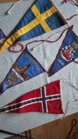 Wimpel Konvolut Oslo Stockholm usw Vintage 