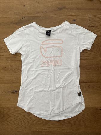 G-Star RAW T-Shirt Damen, Weiss, Grösse S