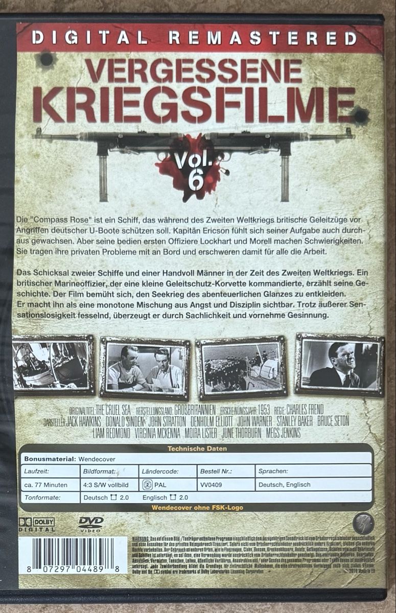 Tutti i DVDs: TODESDUELL IM ATLANTIK  – Nuovo (secondo la descrizione) da Dietikon venduto da AndreaSch01 1