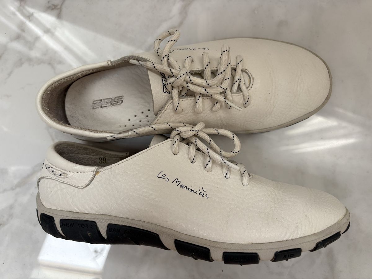 TBS Chaussures femmes: Weisse TBS Damen Sneaker Gr. 39 – D'occasion à Estavayer-le-Lac par Mimmy02 1