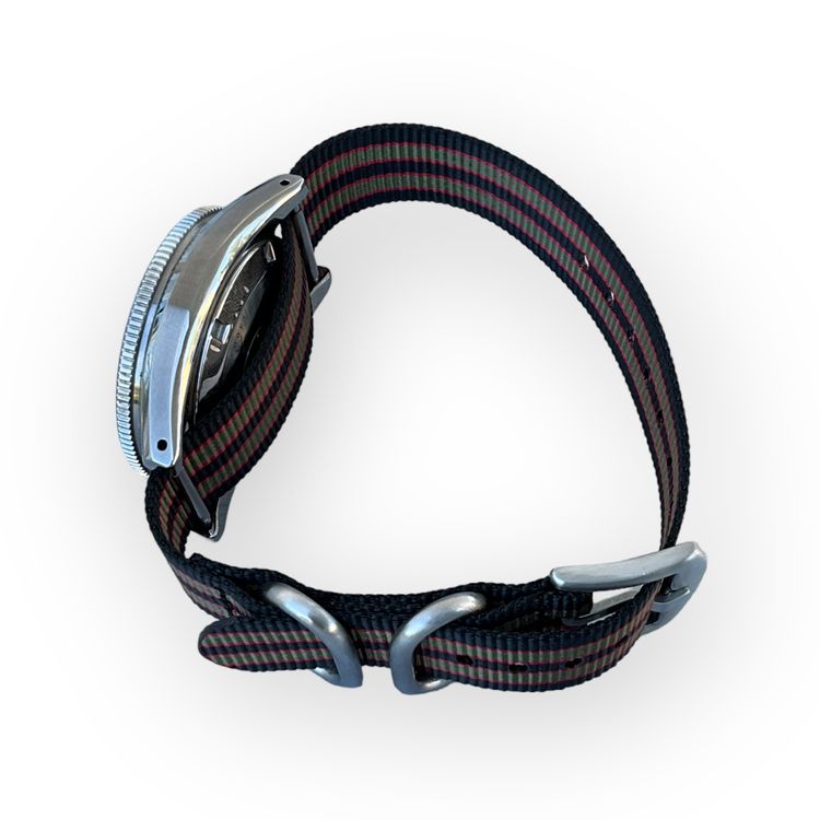 Zulu Strap Seat Belt Armband 22 mm 0354 Goldfinger Kaufen auf Ricardo