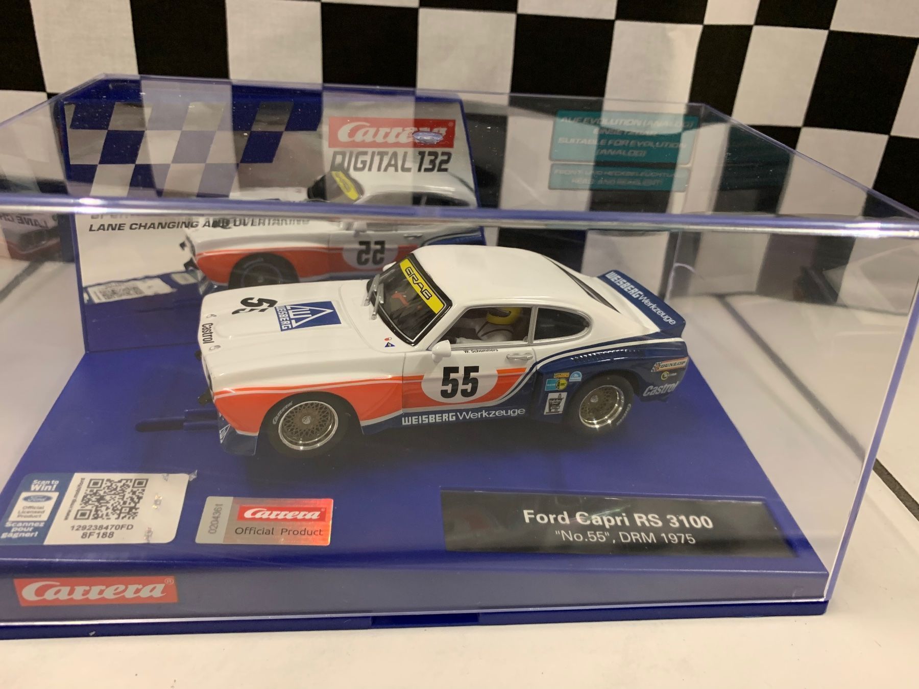 Carrera Rennbahnen: Carrera Digital 132 Ford Capri RS – Neu und originalverpackt aus Hunzenschwil von Dudi55