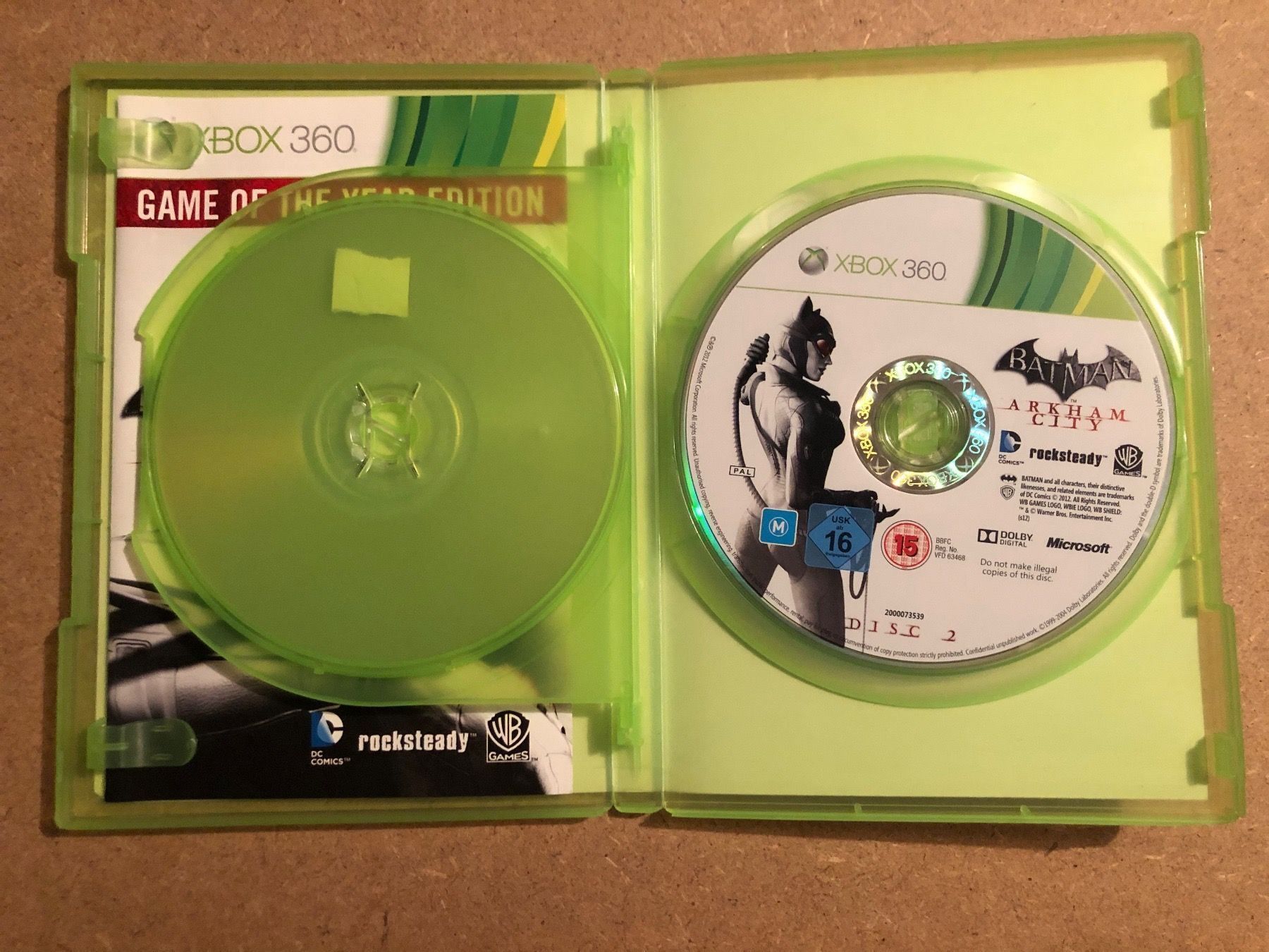 Spiele: Batman Arkham City GOTY Edition Xbox 360 – Gebraucht aus Kestenholz von Mad18 3