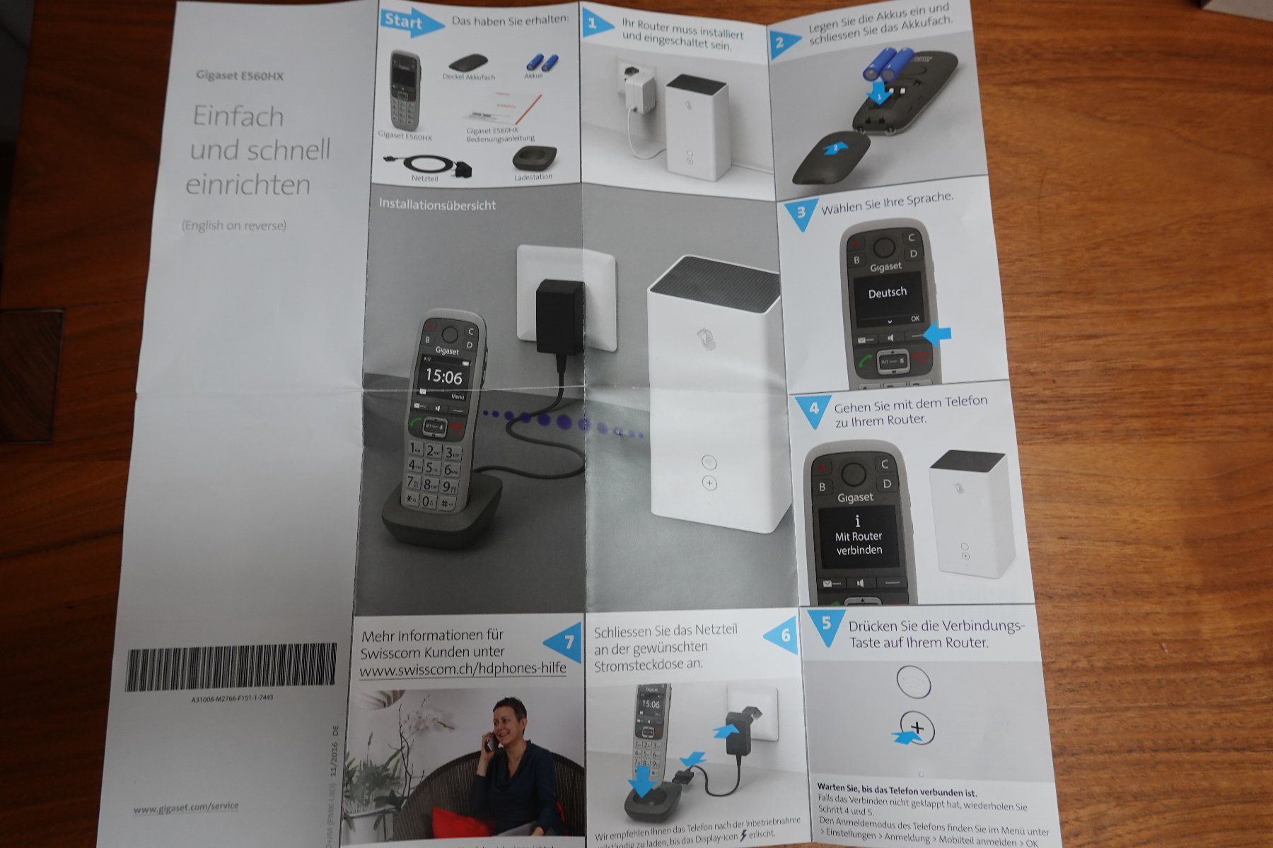 Gigaset Téléphones: Gigaset E560HX Mobilteil – D'occasion à Horw par Kiriku0 5
