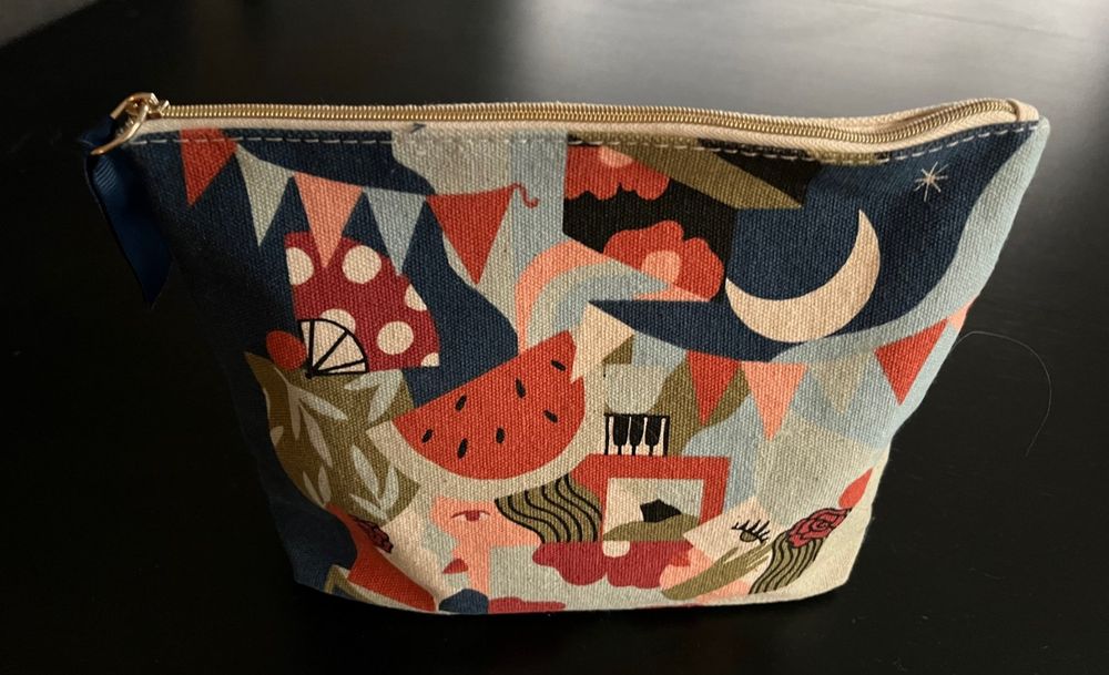 3 Pièces Trousse Maquillage Portable Sans Fermeture