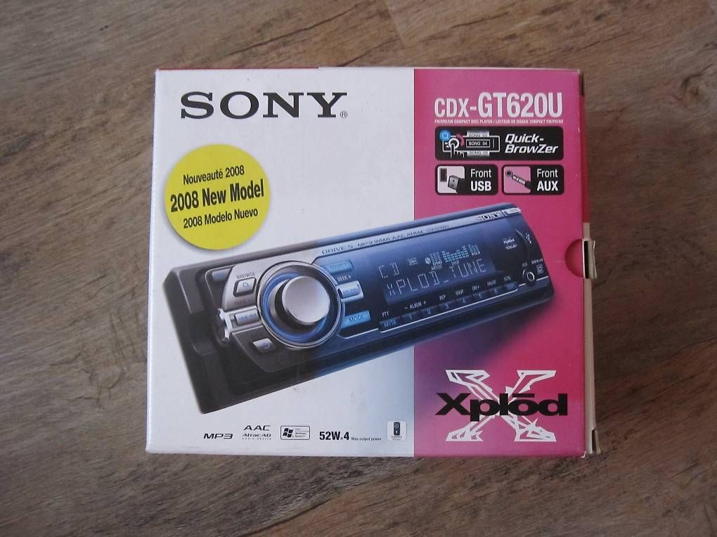 Radios: Autoradio Sony – Neu und originalverpackt aus Unteriberg von Gundm 1