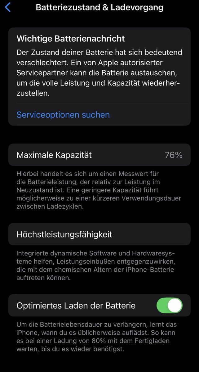 Apple Handys / Smartphones: Iphone 14 - Farbe Midnight - 128GB – Gebraucht aus Zürich von lin_s5j6 5