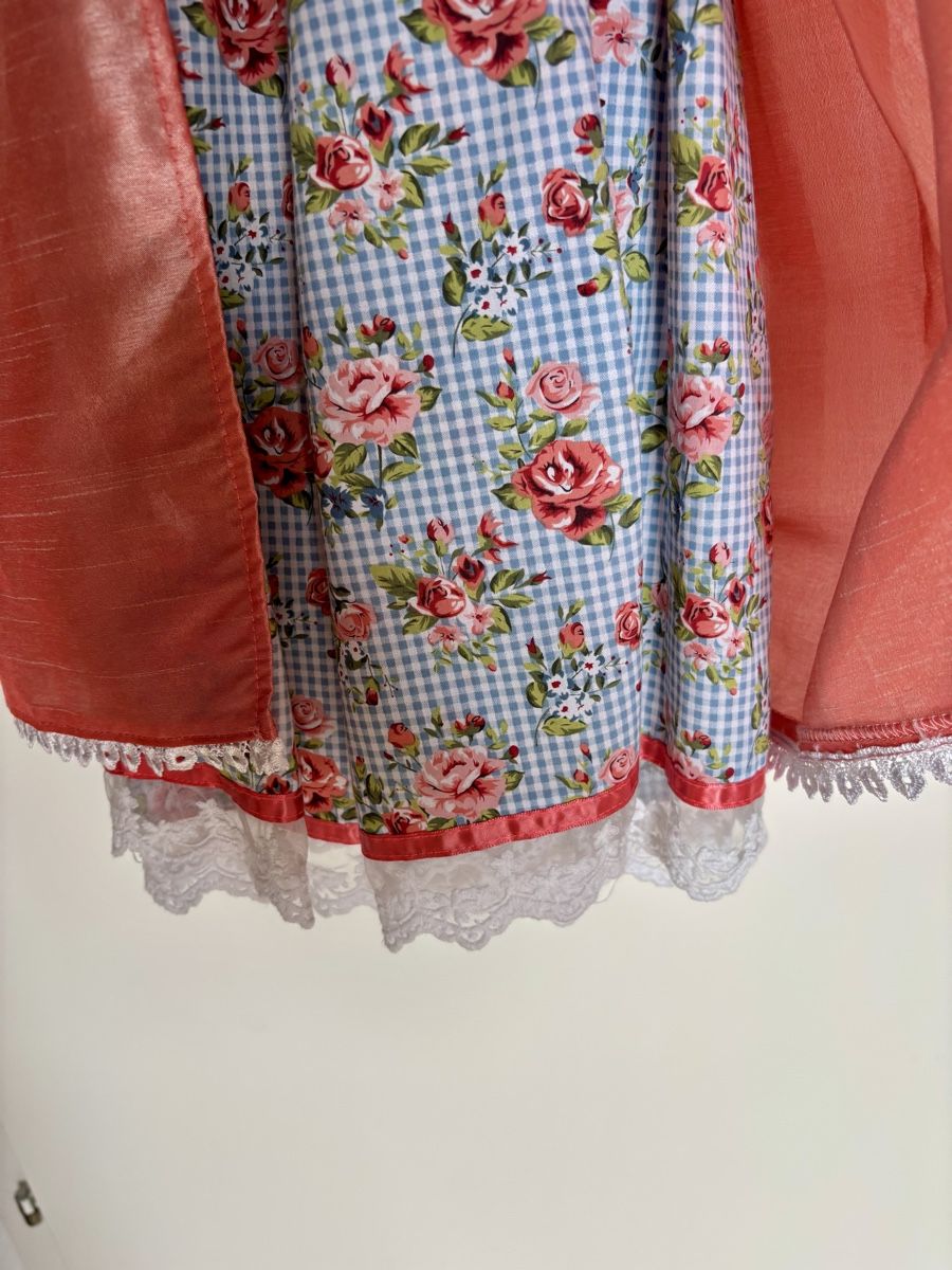 Robes: Dirndl Trachtenkleid Blumenmuster kariert  – D'occasion à Uetikon am See par ansi2601 4