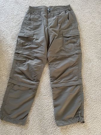 Meru Wanderhose Zip-Off, Gr. 50, Outdoorhose für Herren.