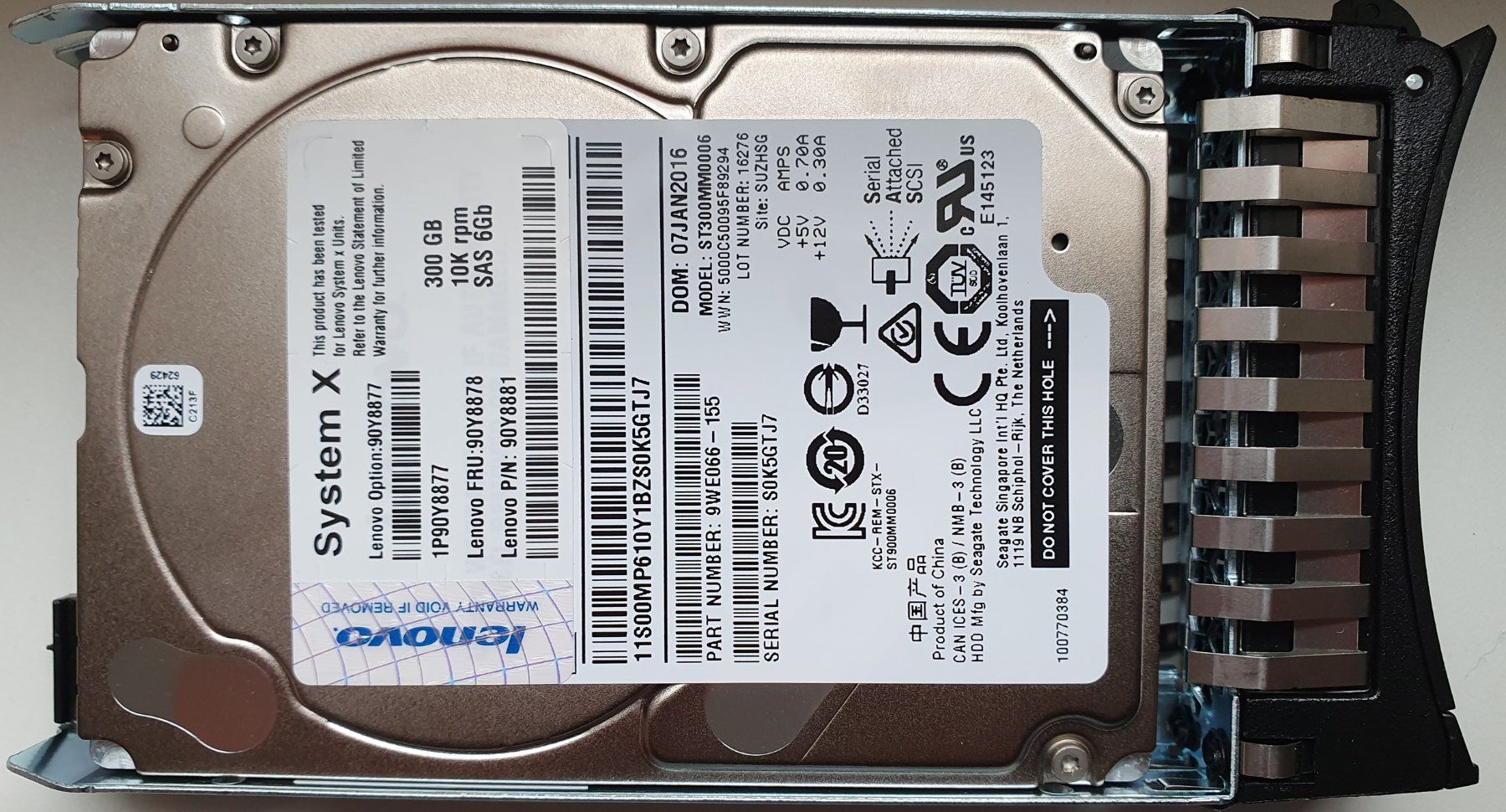 IBM Harddisks: SAS 300GB 10k IBM/LENOVO – Gebraucht aus Möriken AG von Flamingo73 1