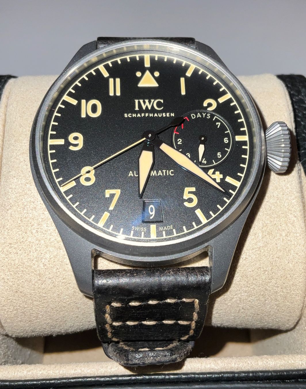 IWC Uhren: IWC Big Pilot Heritage Ref. 5010.04, Titan – Gebraucht aus Endingen von Fabianjanine