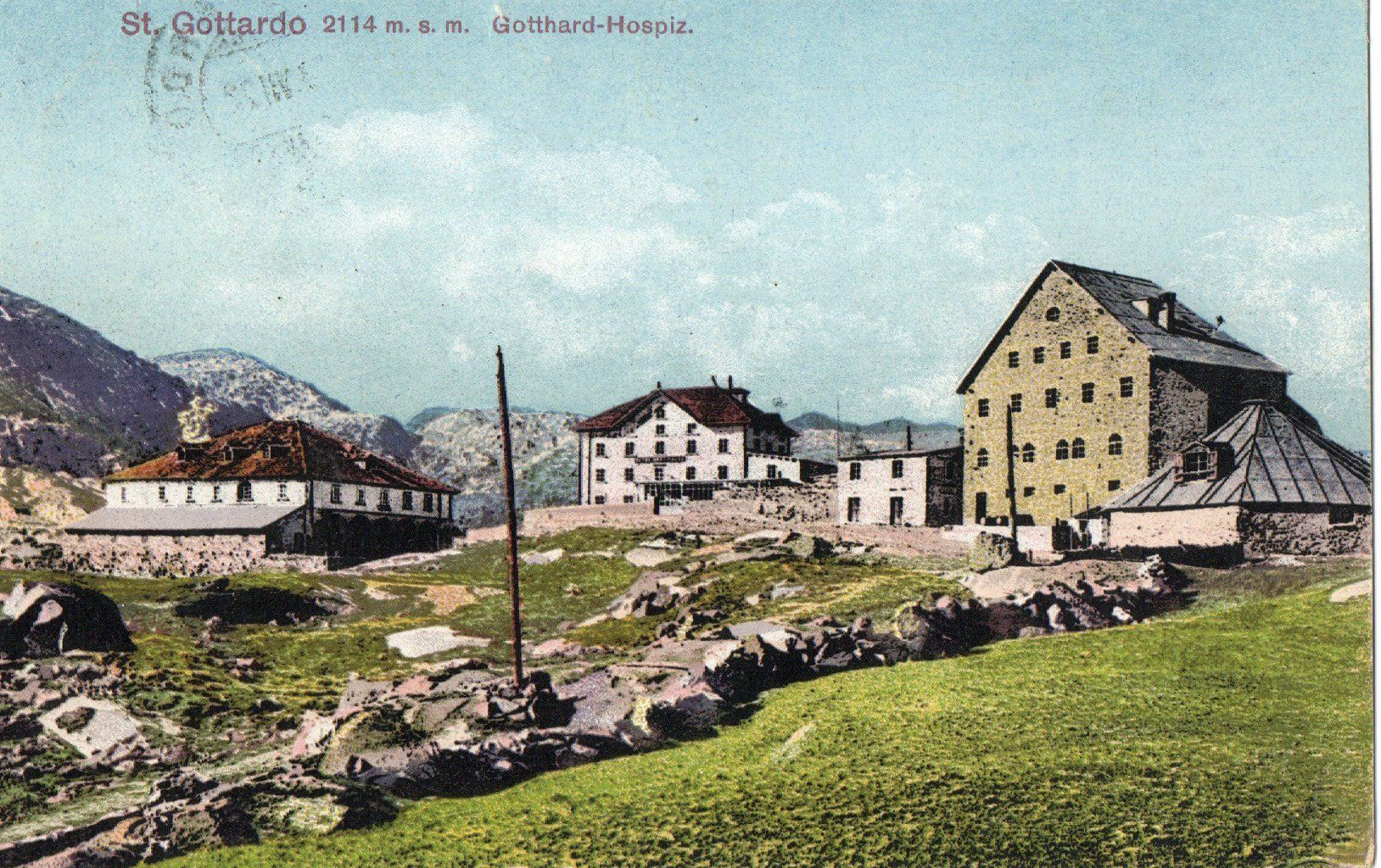 Cartoline postali: St.Gottardo – Usato da Melano venduto da pisonsdro