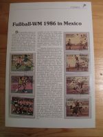 Fussball WM 1986 in Mexico