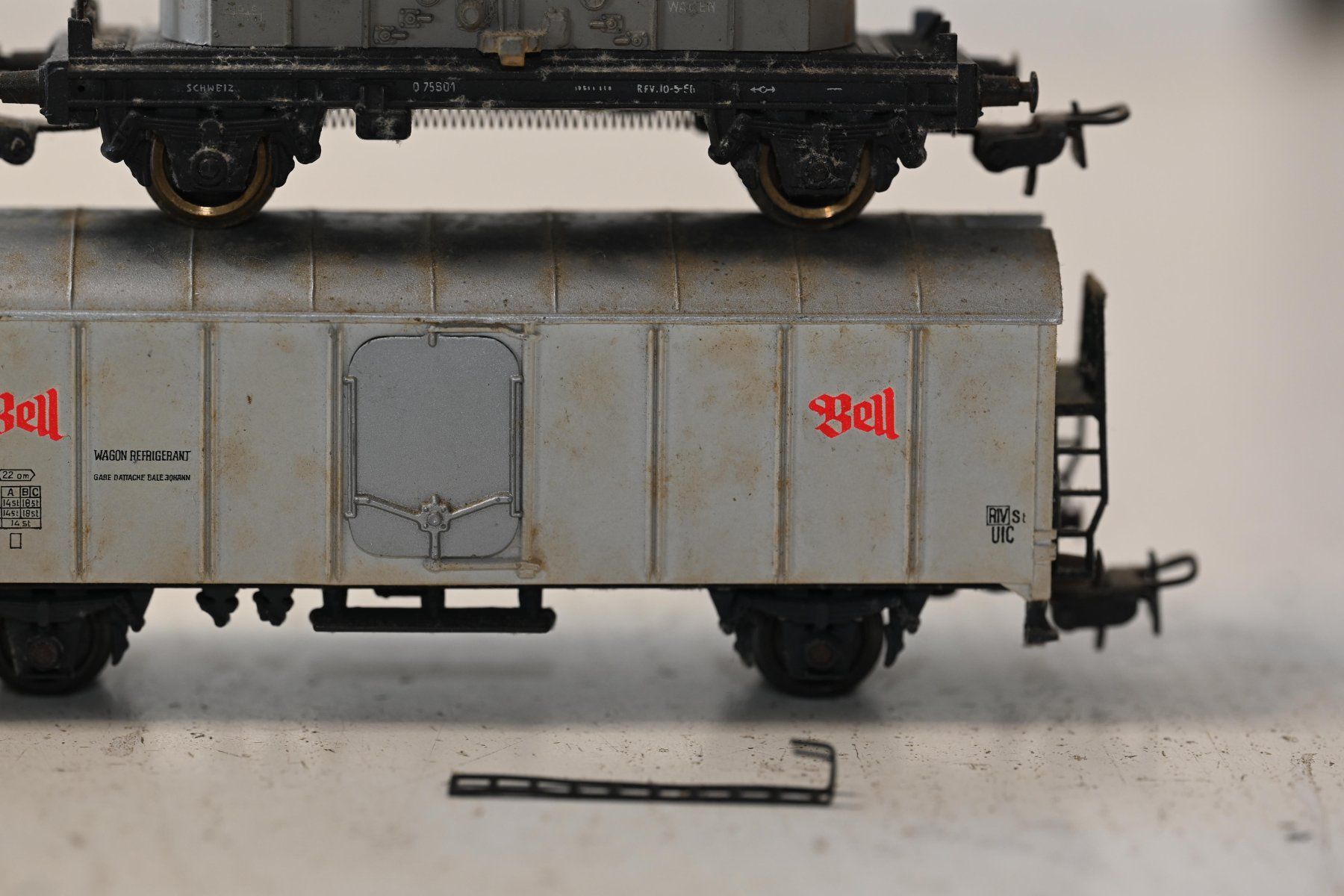 Pocher Modellini di ferrovie: Güterwagen Pocher HO/AC , 2 Stück – Usato da Laupen ZH venduto da Zmoewe 2
