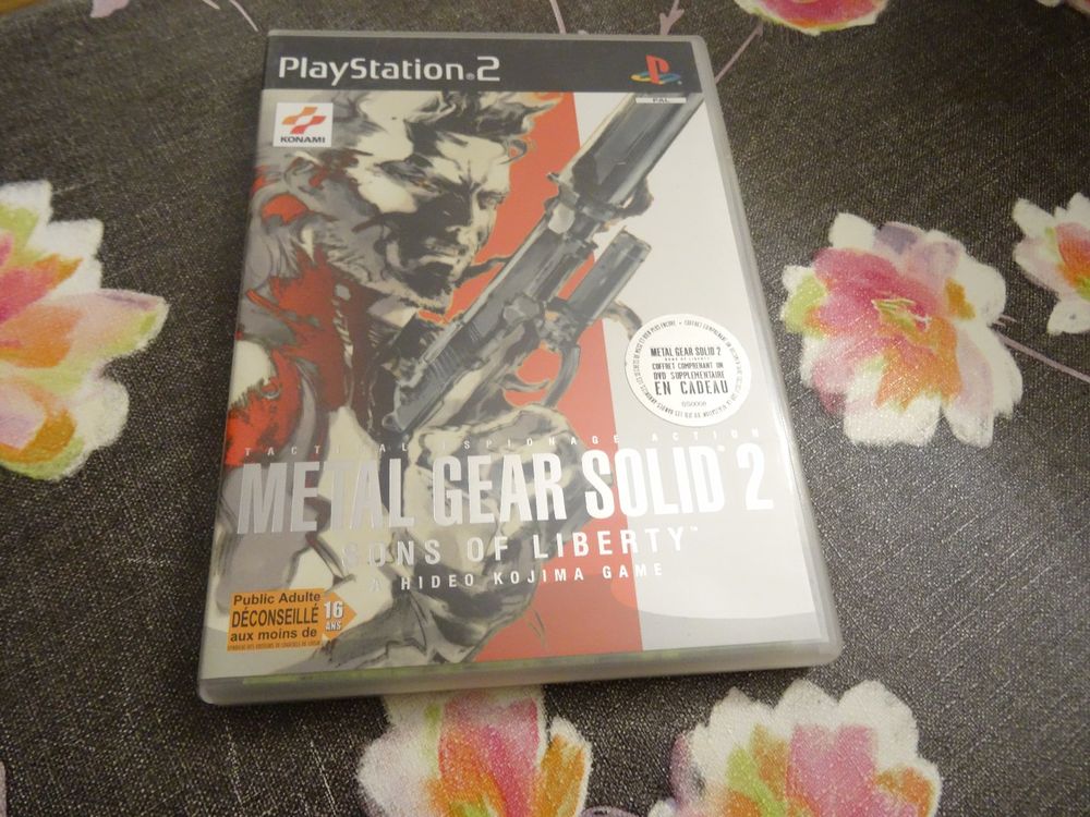 Metal Gear Solid 2: Sons of Liberty (PS2) [import anglais