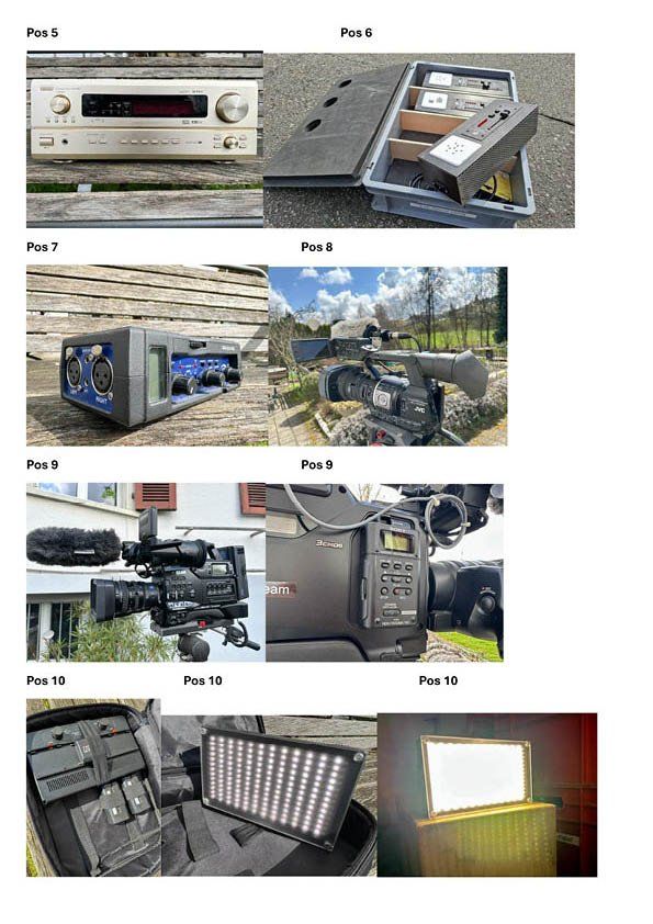Sony Camcorder: Grosses Video Film Equipment – Gebraucht aus Eriswil von fornaro58 1
