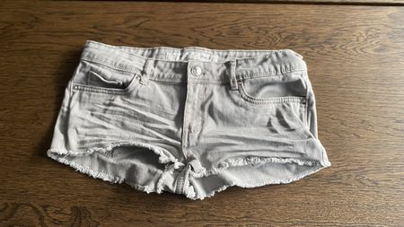 Denim Co. Shorts Grau Grösse 36 gebraucht Damen Kleidung