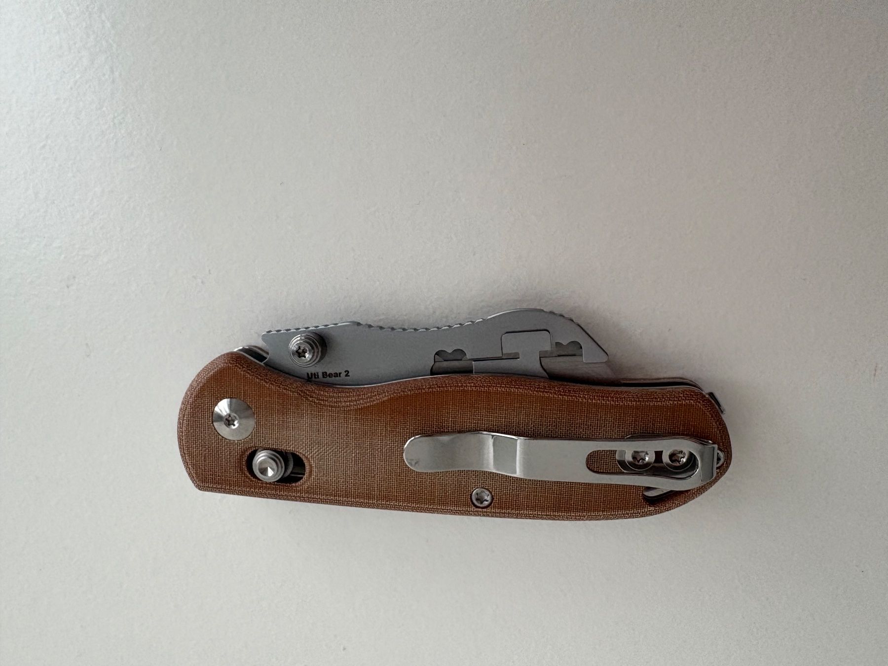 Coltelli tascabile: Kizer Drop Bear Utility Micarta , EDC  Klappmesser – Nuovo e nell'imballaggio originale da Kreuzlingen venduto da ROMANR1 4