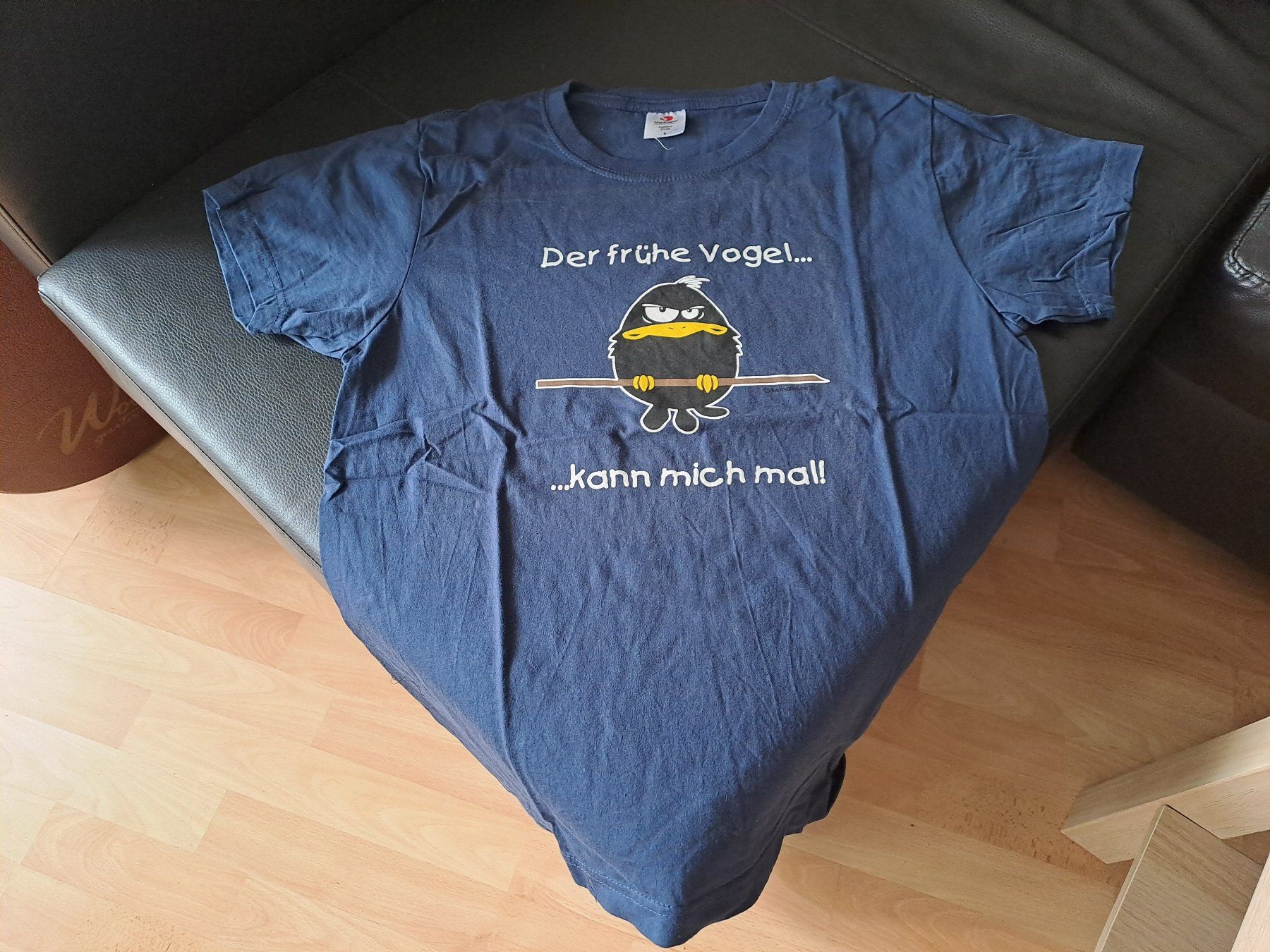 T-shirts: T-shirt, blau, mit Spruch, Grösse S – Neuf (Voir description) à Hombrechtikon par Rada039 1