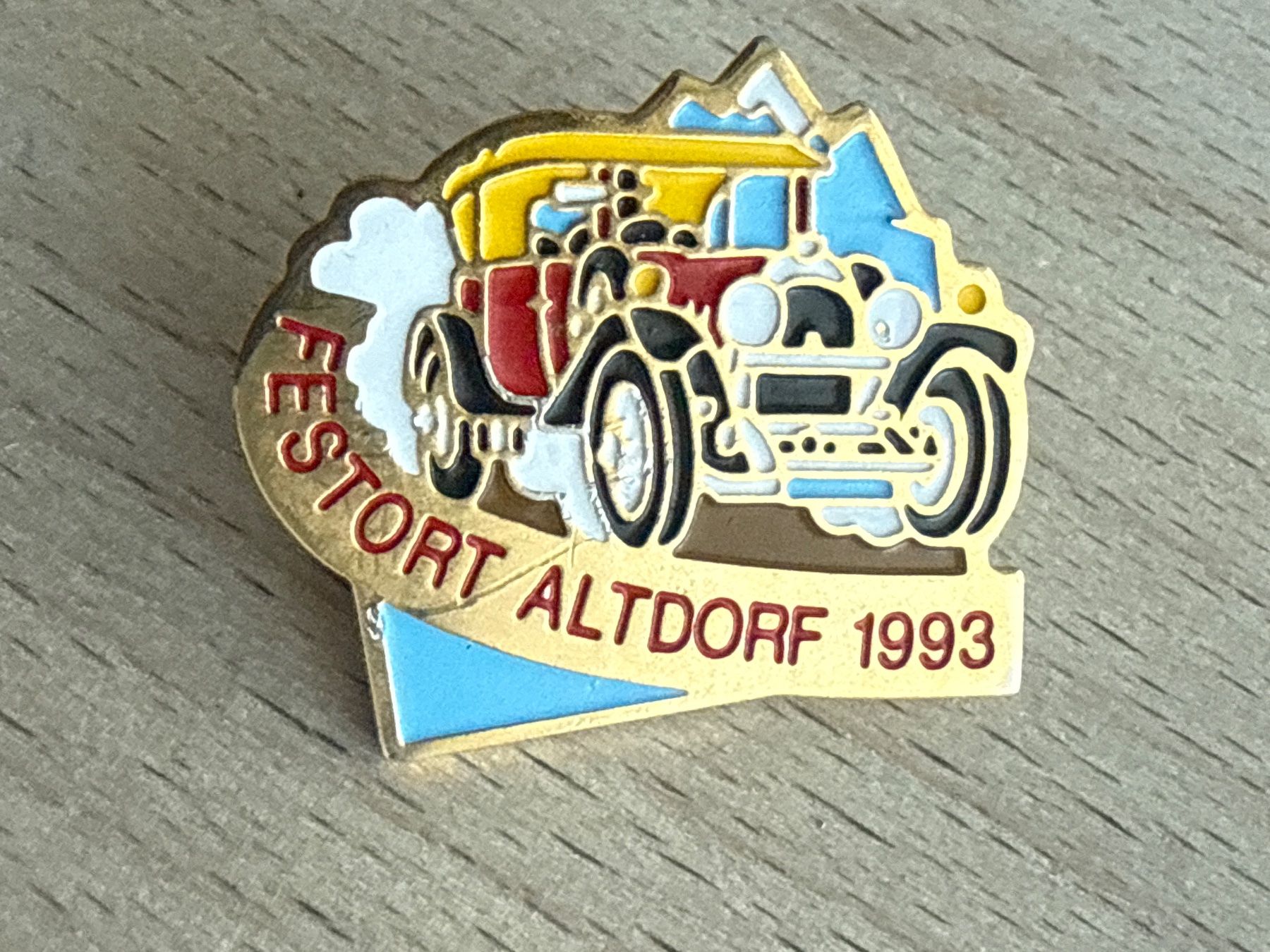 Placchette & Badge: Pin Festort Altdorf 1993 – Usato da Glattbrugg venduto da Schweigmatt