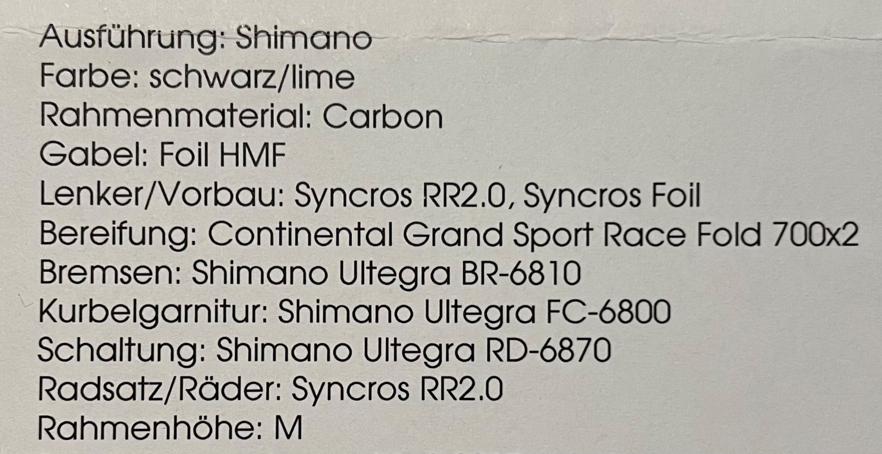 Scott Biciclette: RENNVELO SCOTT FOIL – Usato da Chur venduto da churerli 2