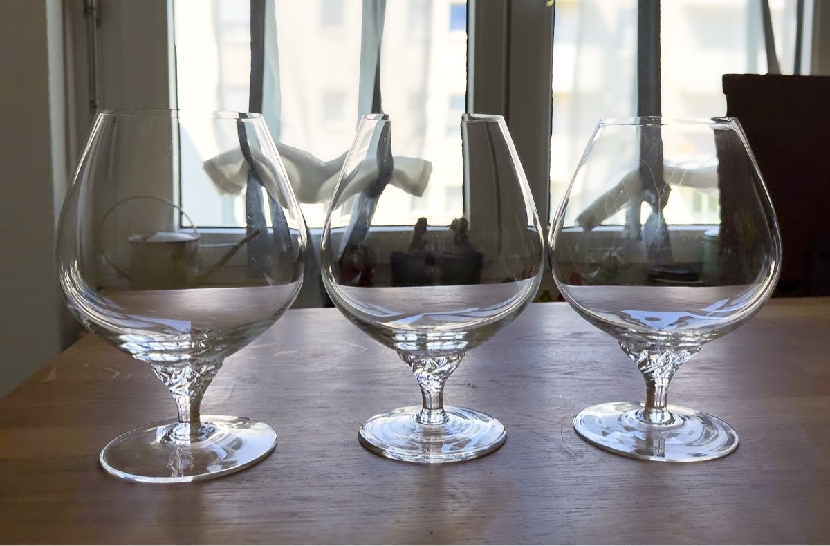 Verres: 3 grosse Cognacgläser / Schwenker – D'occasion à Zürich par stevocem