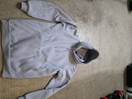 Kapuzenpullover SMUG hellblau Grösse XS guter Zustand