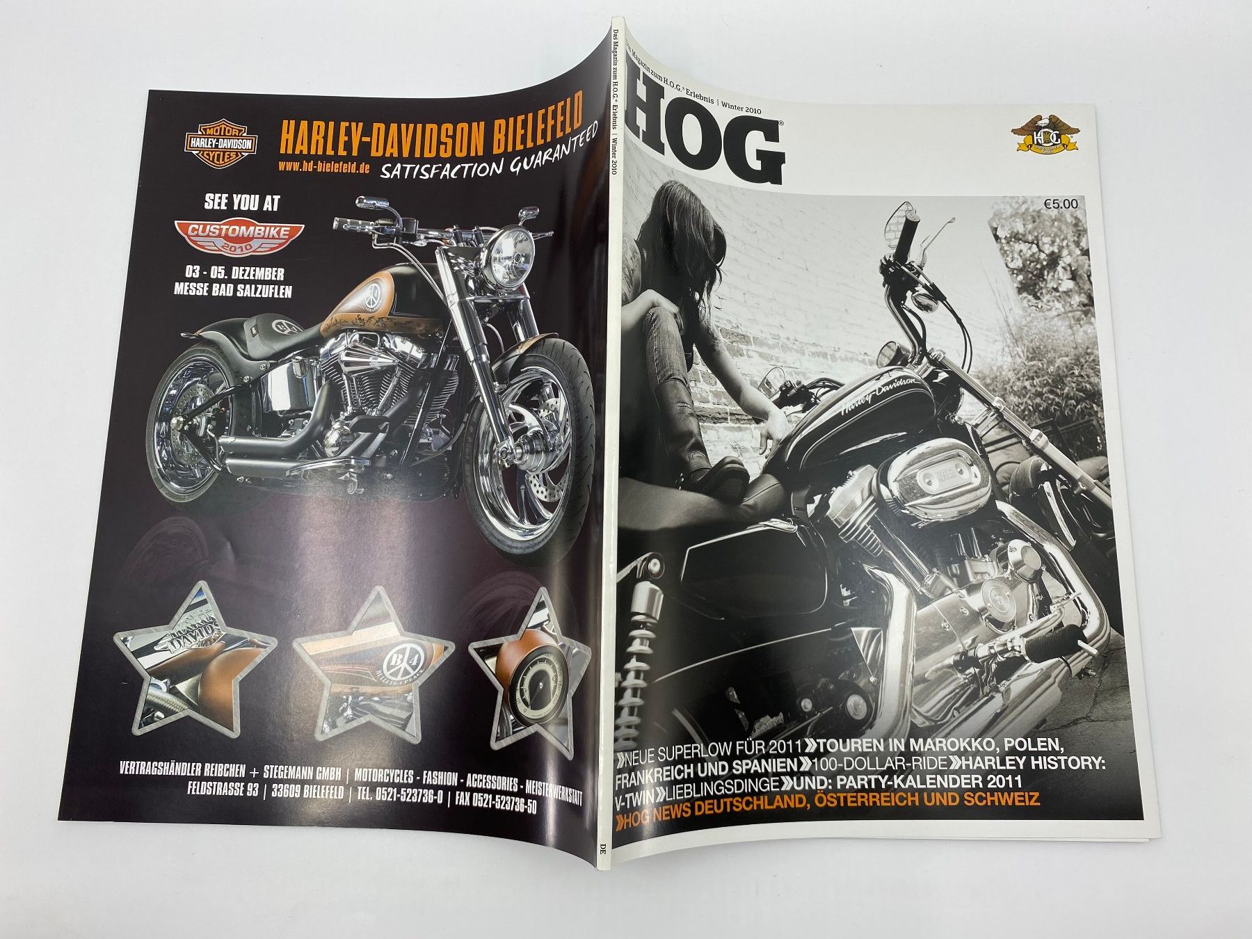 Riviste & Magazine: Harley Owners Group HOG Magazine 2010 – Usato da Langwiesen venduto da Restposten-24 8